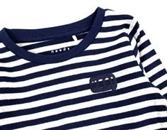 Name It dark sapphire stribet bluse